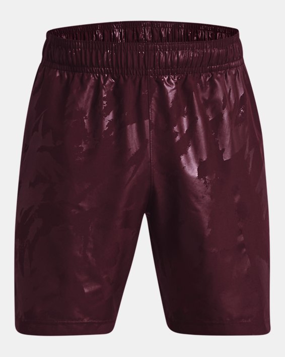 Men's UA Tech™ Woven Emboss Shorts, Maroon, pdpMainDesktop image number 5